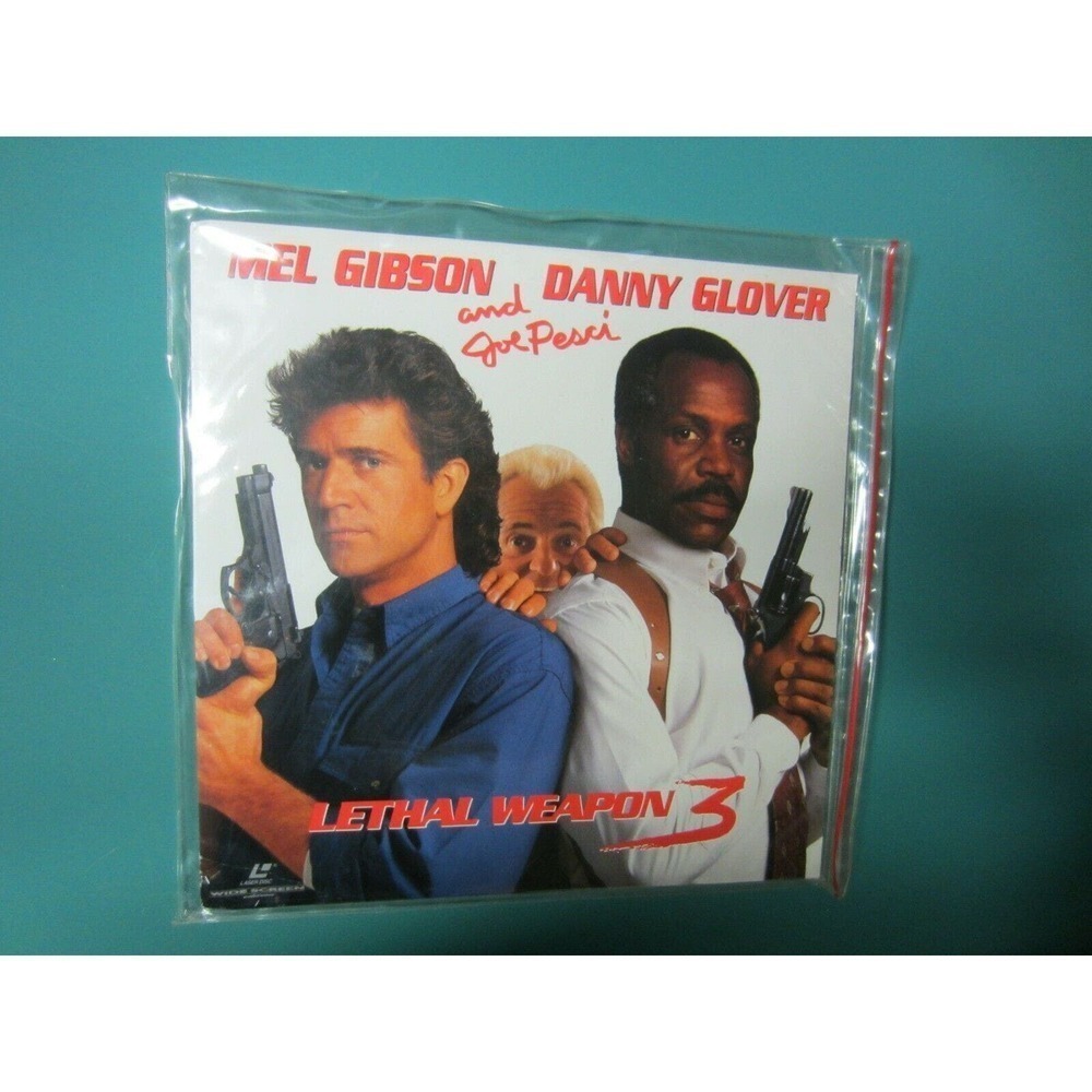 Lethal Weapon 3 Laserdisc, 1992